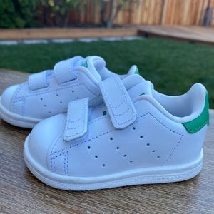ADIDAS STAN SMITH TODDLER SHOE Sz 4K